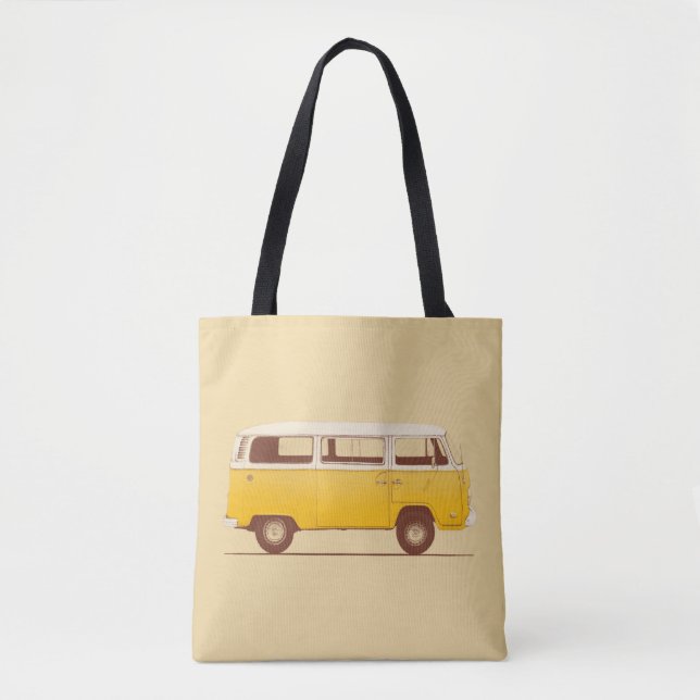 Yellow Van | Florent Bodart Tote Bag (Front)