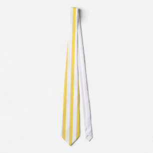 Yellow Vertical Stripes Tie