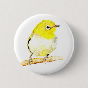 Yellow Viero 6 Cm Round Badge