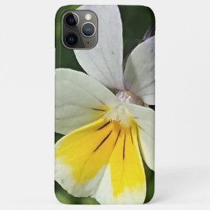 Yellow Viola Flower iPhone 11 Pro Max Case