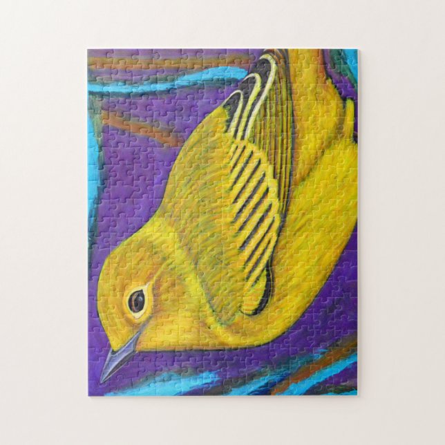 Yellow Warbler Puzzle (Vertical)