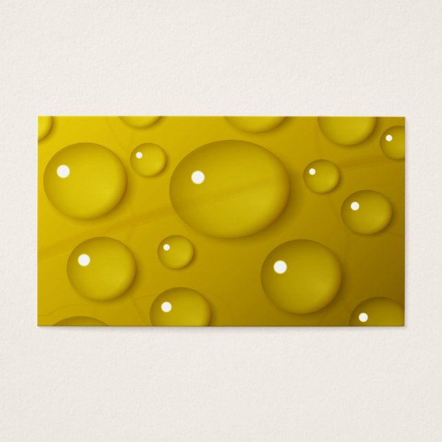 Yellow Water Drop Background (Front)