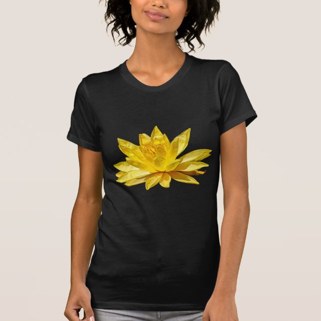 Yellow Water Lilly T-Shirt (Front)