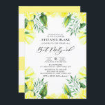 Yellow Watercolor Roses Floral Bat Mitzvah Invitation<br><div class="desc">Invite family and friends with this floral Bat Mitzvah invitation. It features watercolor illustration of yellow roses and greenery accent. Personalise by adding names,  time,  date,  venue,  address and other details. This floral invitation is perfect for spring and summer Bat Mitzvahs.</div>
