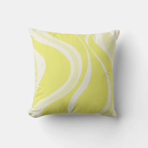 Yellow Waves Pillow
