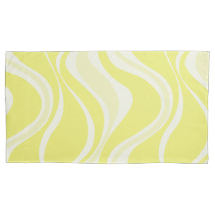 Yellow Waves Pillowcase