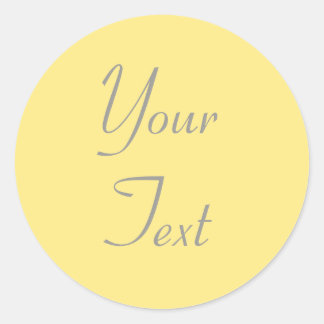 Yellow Wedding Envelope Seals with Custom Text