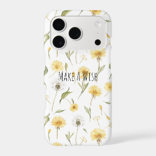 Yellow White Dandelions Flowers
