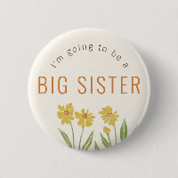 Yellow Wildflower Going to be a Big Sister