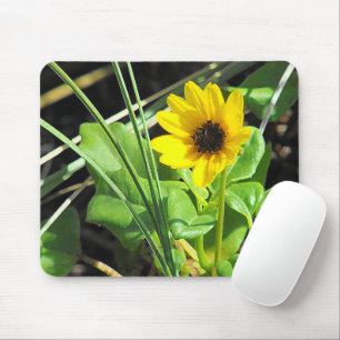 Yellow Wildflower Mouse Pad