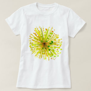 Yellow wildflower whimsical watercolour T-Shirt
