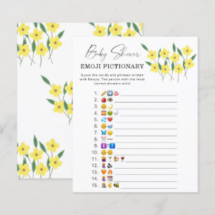 Yellow Wildflowers \ Emoji pictionary game