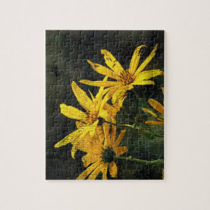 Yellow Wildflowers Jigsaw Puzzle