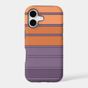 Yellow with lilac striped pattern