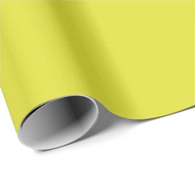 Yellow Wrapping Paper (Roll Corner)
