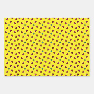 Yellow wrapping paper for all occasions