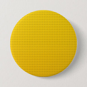 yellow yellow yellow 7.5 cm round badge