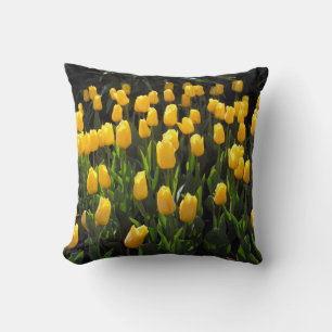 Yellow Yulips Cushion
