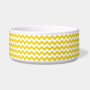 Yellow Zigzag, Yellow Chevron, Geometric Pattern