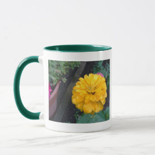 Yellow Zinnia Mug
