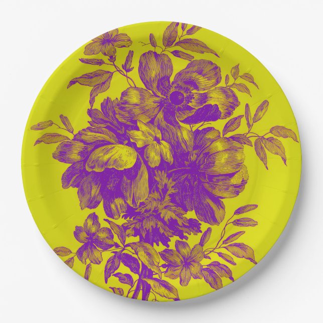 YELLOWB PAPER PLATE (Front)