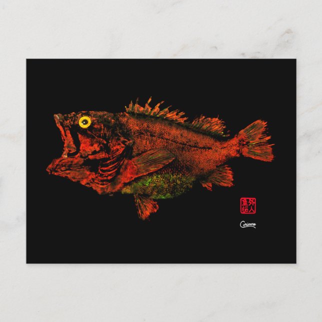 Yelloweye Rockfish - Postcard (Front)