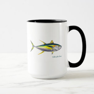 Yellowfin tuna fish mug
