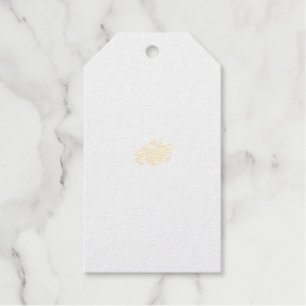 Yellowish Orange, Orangy Yellow decorative Gift Tags