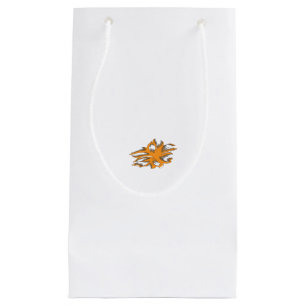 Yellowish Orange, Orangy Yellow decorative Small Gift Bag