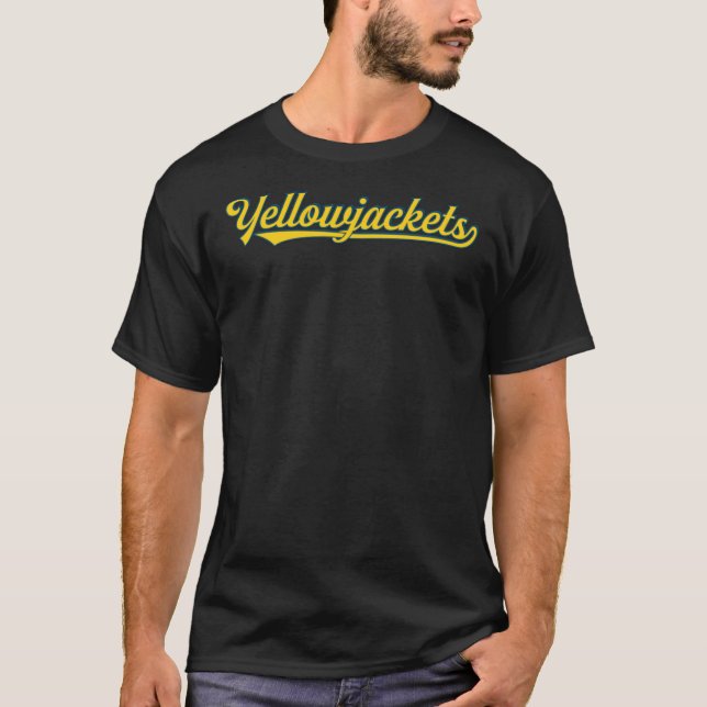 Yellowjackets Logo Classic T-Shirt (Front)