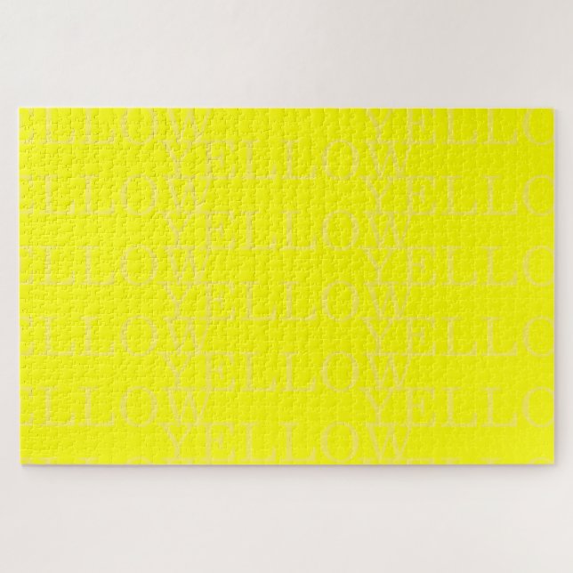 yellows jigsaw puzzle (Horizontal)