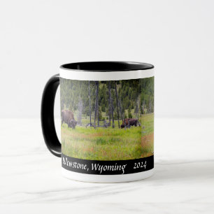 Yellowstone - American Bison - Designer Coffee Mug