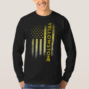 Yellowstone American Flag T-Shirt