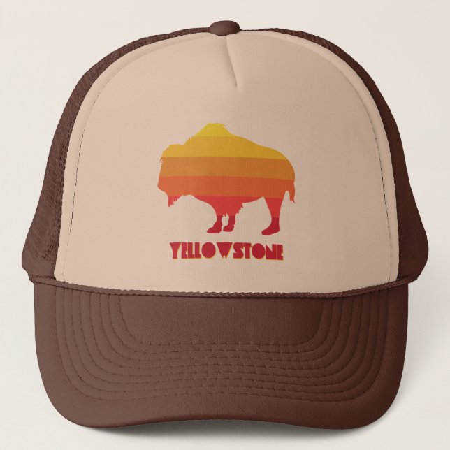 Yellowstone Bison Trucker Hat (Front)