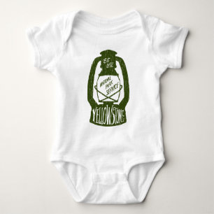 Yellowstone Camping Baby Bodysuit