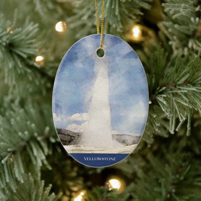 Yellowstone Christmas Tree Ornament (Tree)