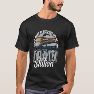Yellowstone Don T Make Me Train Station Western Co T-Shirt