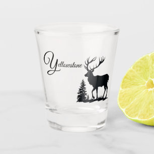 Yellowstone Elk Shot Glass