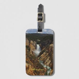 Yellowstone Falls Luggage Tag