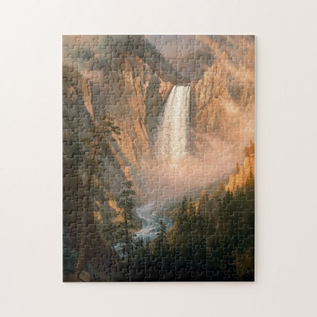 Yellowstone Falls National Park Wilderness Puzzle (Vertical)