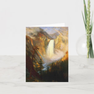 Yellowstone Falls Note Card