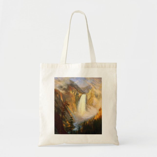 Yellowstone Falls Tote Bag (Front)