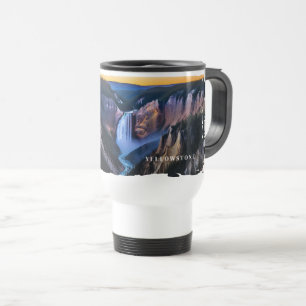Yellowstone Falls Travel Mug