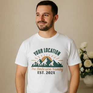 Yellowstone Family Trip Shirt Custom Vacation