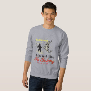 Yellowstone Fly Fishing Sweatshirt-It's The Reel Sweatshirt