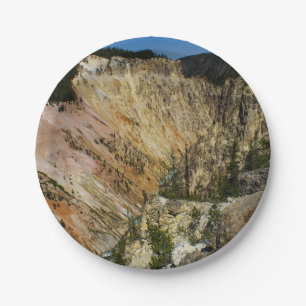 Yellowstone Grand Canyon Paper Plate