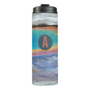 Yellowstone Grand Prismatic Hot Spring - Customise Thermal Tumbler