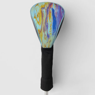 Yellowstone Lava Pool Swirls Driver Golf Head Cover