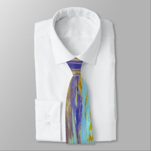 Yellowstone Lava Pool Swirls  Tie
