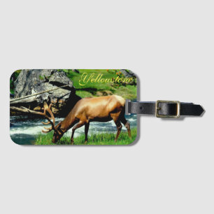 Yellowstone Luggage Tag-Elk Luggage Tag